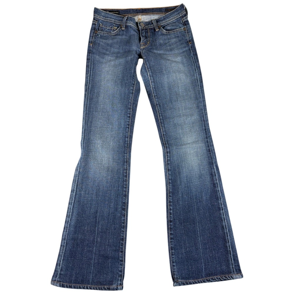 Citizens of Humanity Jeans Womens 25 Blue Kelly 183 Lowrise Bootcut Y2K Western